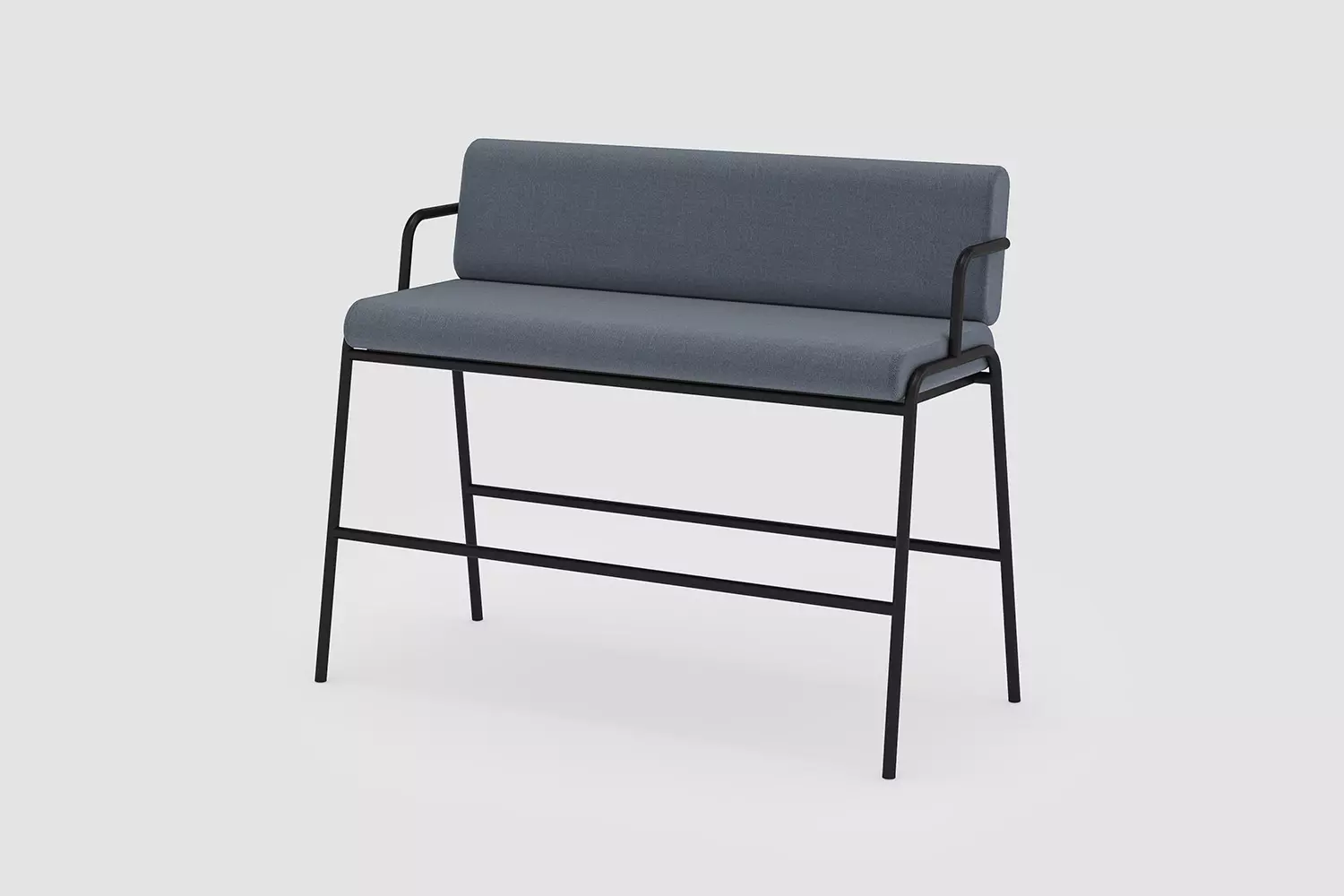 CASUAL Outdoor bench high, Outdoor Upholstered Without armrests With armrests Bench Modular system, Bene Office furniture, Image 1