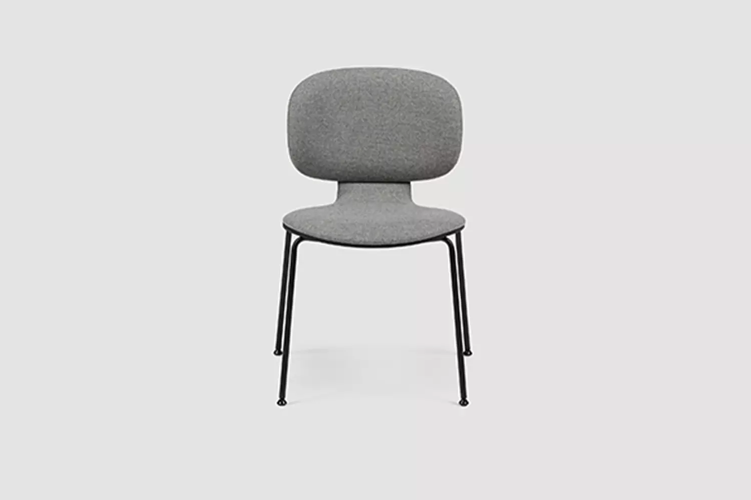 studio-chair-4-fuss, Pied en croix version tapissée version non tapissée Premium empilable Siège, meubles de bureau Bene, Image 5