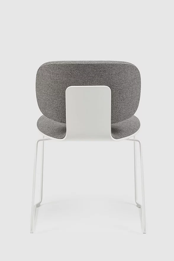 studio-chair-mit-kufengestell, Upholstered With armrests Non-pholstered Without armrests Skid Chair, Bene Office furniture, Image 3