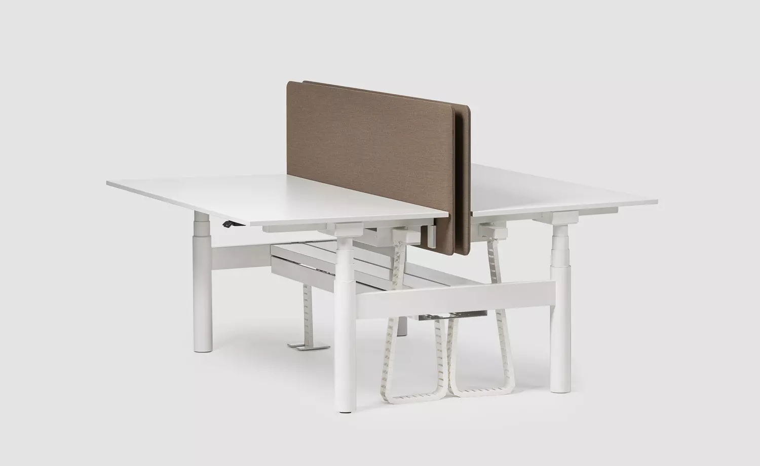 level-lift-twin, Height-adjustable Desk, Bene Office furniture, Image 1
