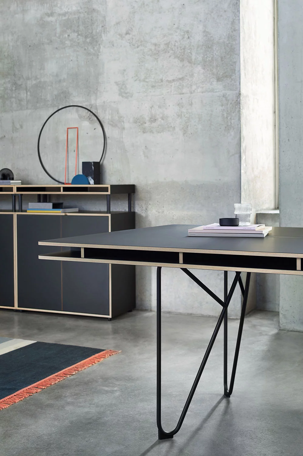 studio-swing-besprechungstisch, Premium Hauteur d’assise Table de séminaire, meubles de bureau Bene, Image 3